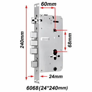 Heavy Duty Mortice Door Lock – 24x240mm | Premium Security Lock