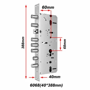 Heavy Duty Mortice Door Lock 40x388mm – High Security Multi Bolt Lock