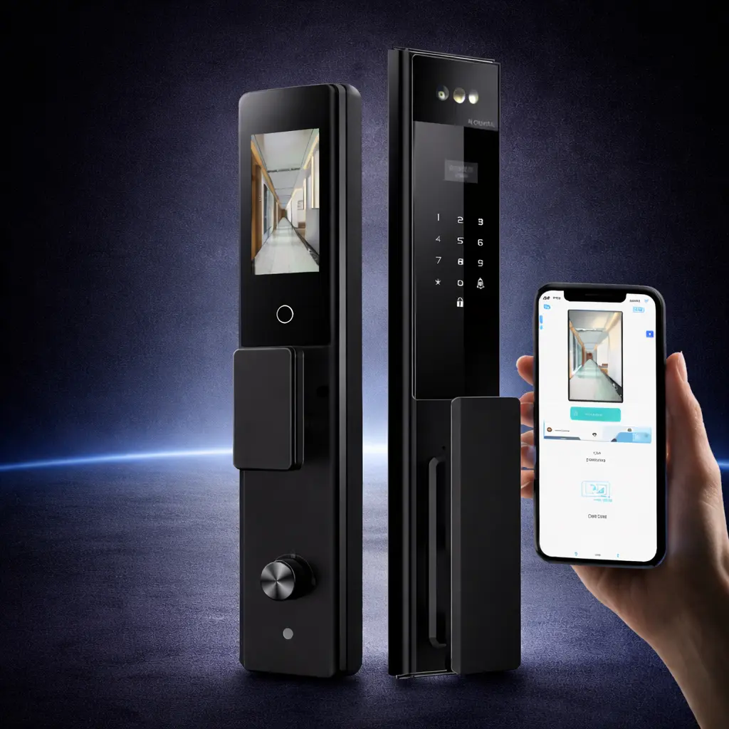 Sydney Smart Locks WiFi Face Recognition Smart Door Lock with HD Camera & App Control