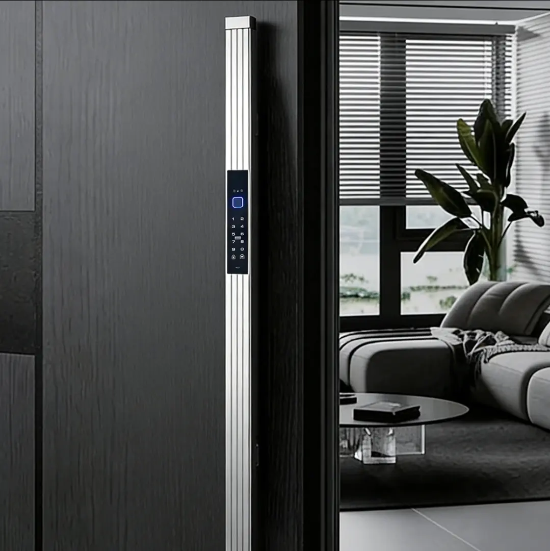 Sydney Smart Locks Luxury Tower Face Recognition Smart Door Lock with 10-Inch Indoor Display